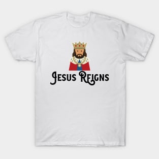 Jesus Reigns Christian T-Shirt